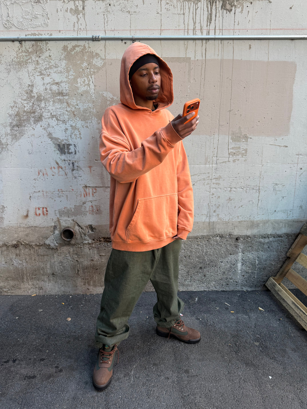 Wavy orange blank
