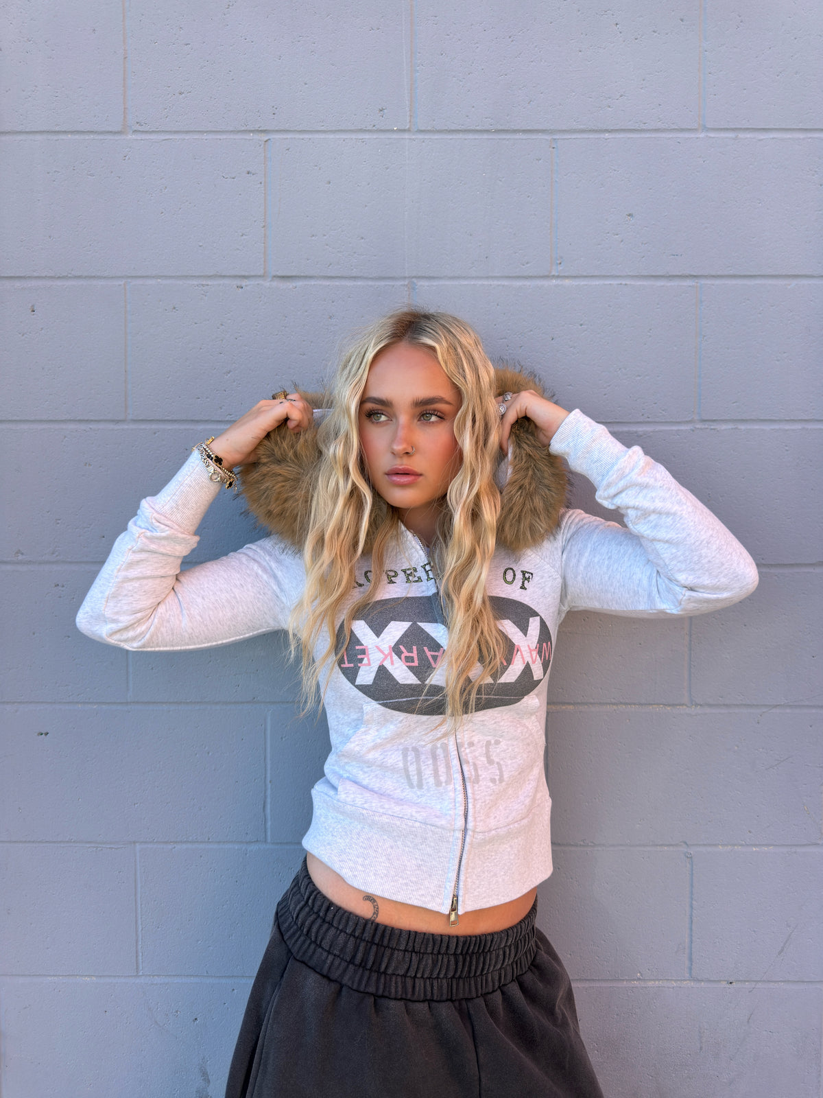 Fur wmns zip up