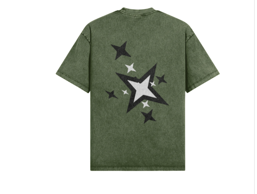 Wavy Market Star T Shirt