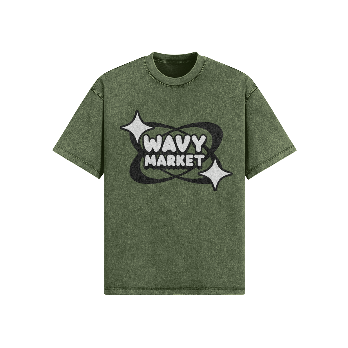 Wavy Market Star T Shirt