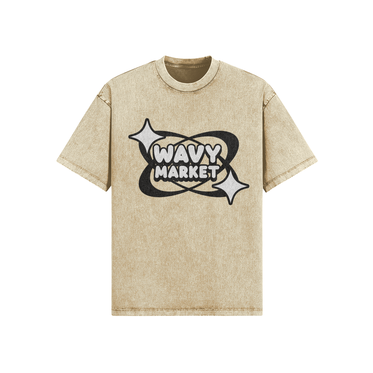 Wavy Market Star T Shirt