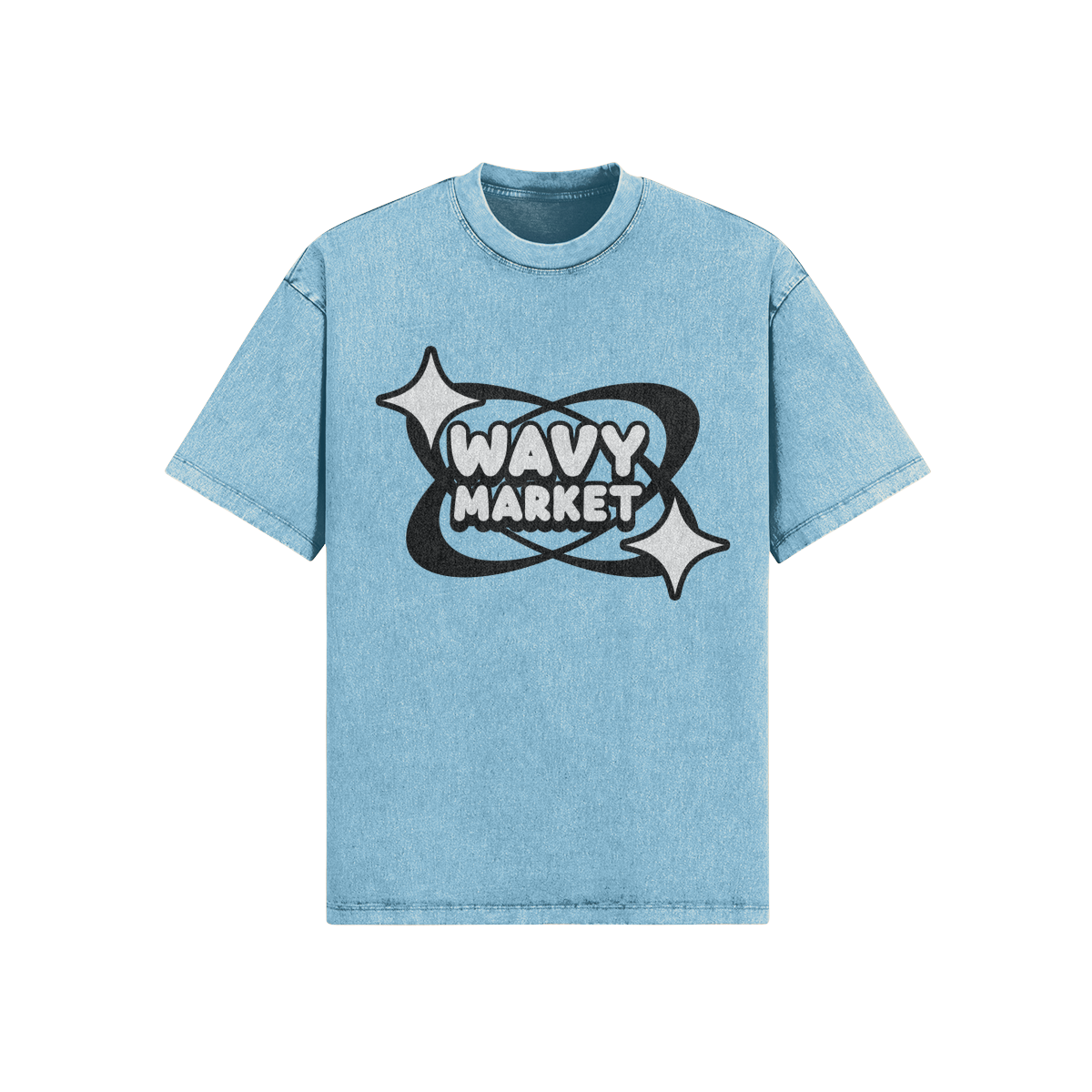 Wavy Market Star T Shirt